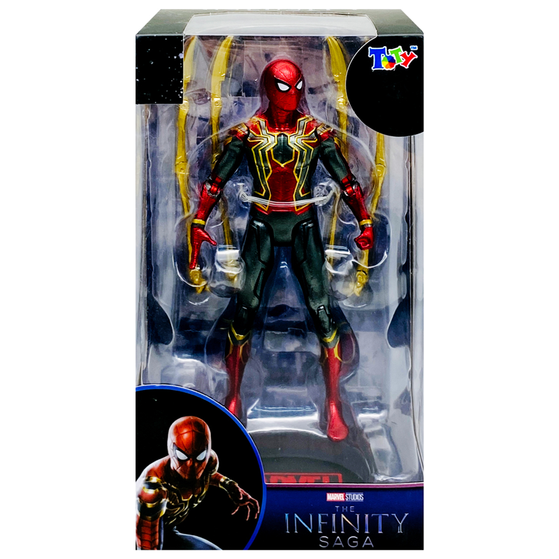 Zd Toys Mô Hình Marvel Iron Spiderman With Plastic Holder  Zm37