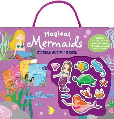 Magical Mermaids Activity Case with Bubble Stickers