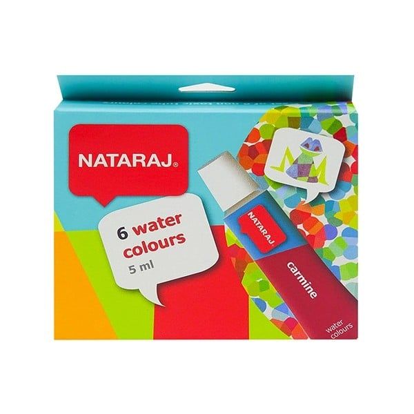 Màu Nước NATARAJ 6 Màu