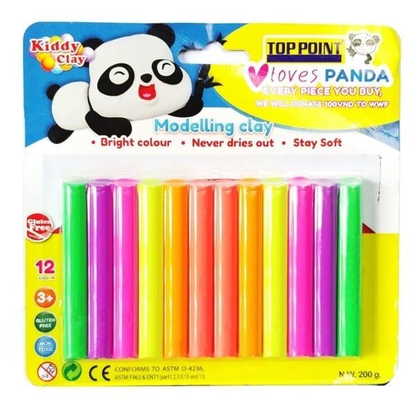 Đất Nặn 12 Màu ST20012