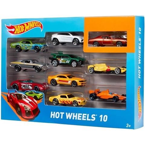 Bộ 10 Siêu Xe Hot Wheels 54886