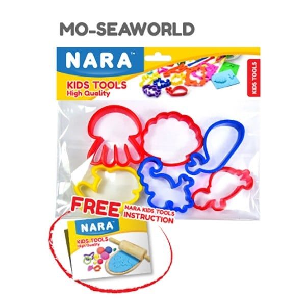 Bộ Khuôn Nặn Hình 6 Món Nara MO-SEAWORLD