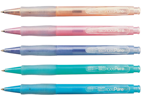 Bút Bi Nocks Pure, Pearl Blue Sakura NOB100L#737