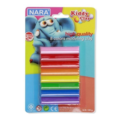 Đất Nặn 8 Màu 100g  ST1008