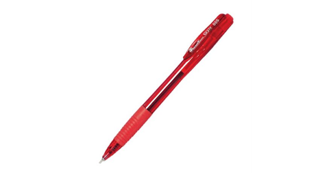 Bút bi Quantum Skate 555 - 0.5 mm - Đỏ