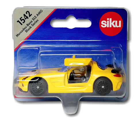 Đồ Chơi Xe Mercedes - Benz SLS AMG Phiên bản đen -  Siku 1542