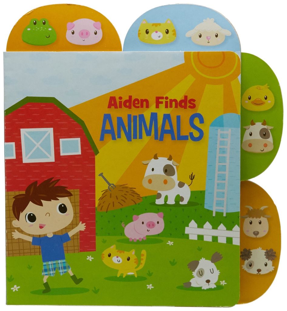Education Tab Book Aiden Finds Animals