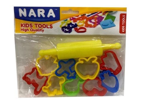 Bộ khuôn nặn + cây lăn 10SMR S10SMR