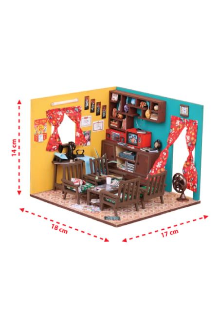 Mô Hình Gỗ DIY - Hoài Niệm - TX01 (Tặng Keo Siliglue 30ml)