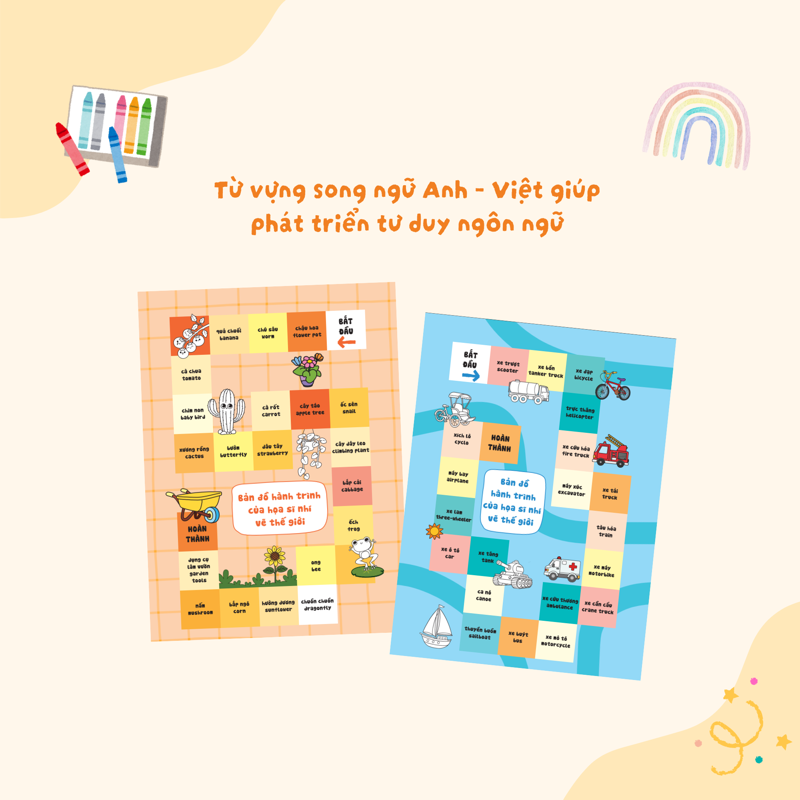 Họa Sĩ Nhí Vẽ Thế Giới - Bảng Chữ Cái Vui Nhộn