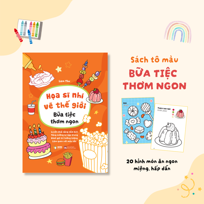 Họa Sĩ Nhí Vẽ Thế Giới - Bữa Tiệc Thơm Ngon