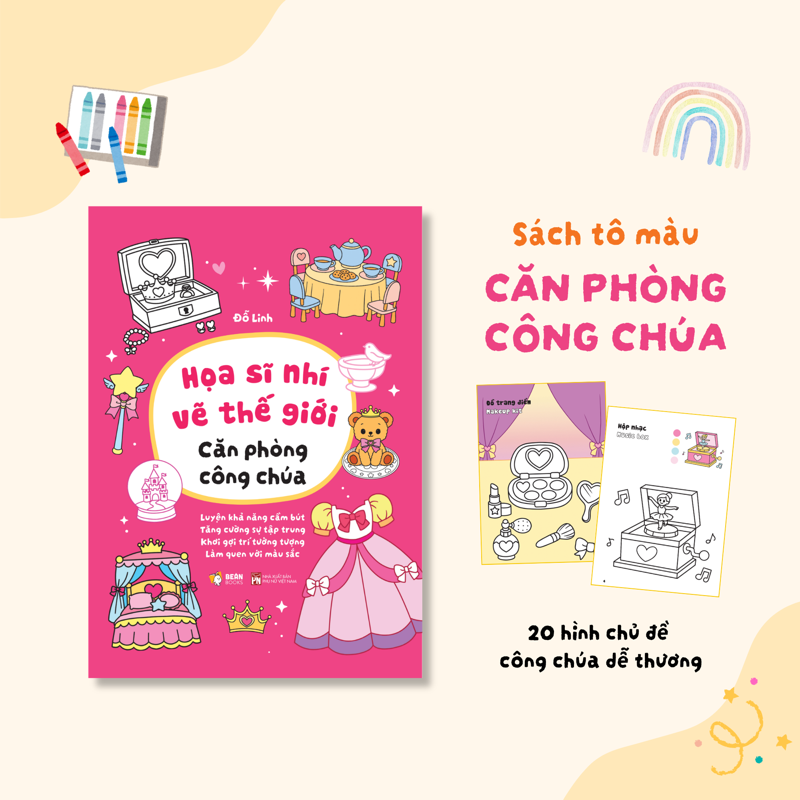 Họa Sĩ Nhí Vẽ Thế Giới - Căn Phòng Công Chúa