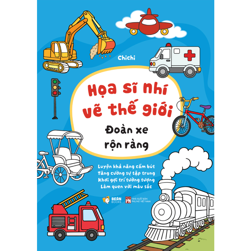 Họa Sĩ Nhí Vẽ Thế Giới - Đoàn Xe Rộn Ràng