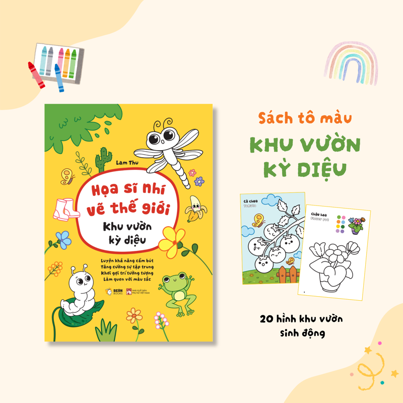 Họa Sĩ Nhí Vẽ Thế Giới - Khu Vườn Kỳ Diệu