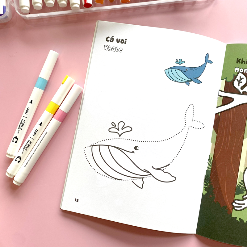 Họa Sĩ Nhí Vẽ Thế Giới - Phiêu Lưu Cùng Muông Thú