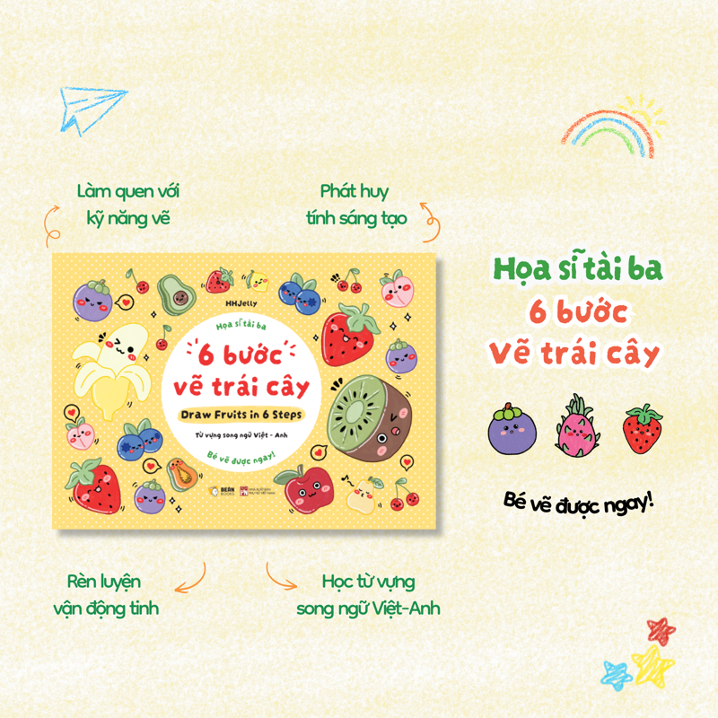 Họa Sĩ Tài Ba - 6 Bước Vẽ Trái Cây
