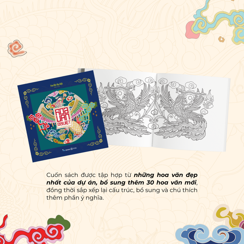 Hoa Văn Đại Việt - Tô Màu
