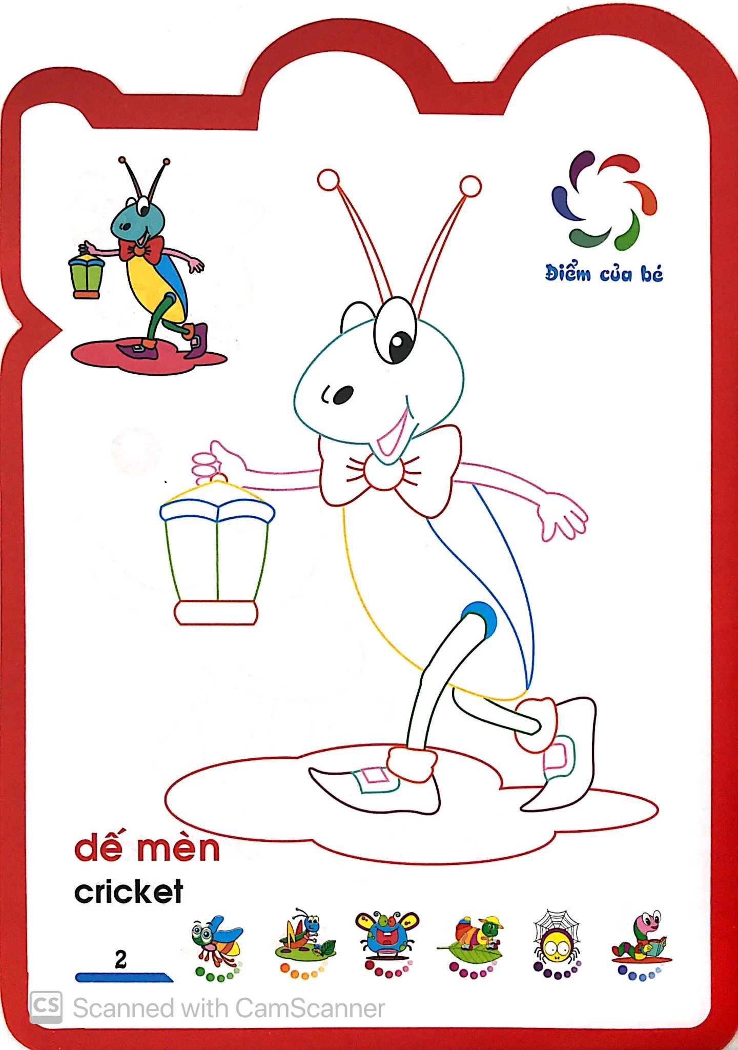 HỌA SĨ TÍ HON-CHỦ ĐỀ CÔN TRÙNG