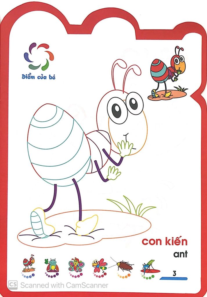 HỌA SĨ TÍ HON-CHỦ ĐỀ CÔN TRÙNG