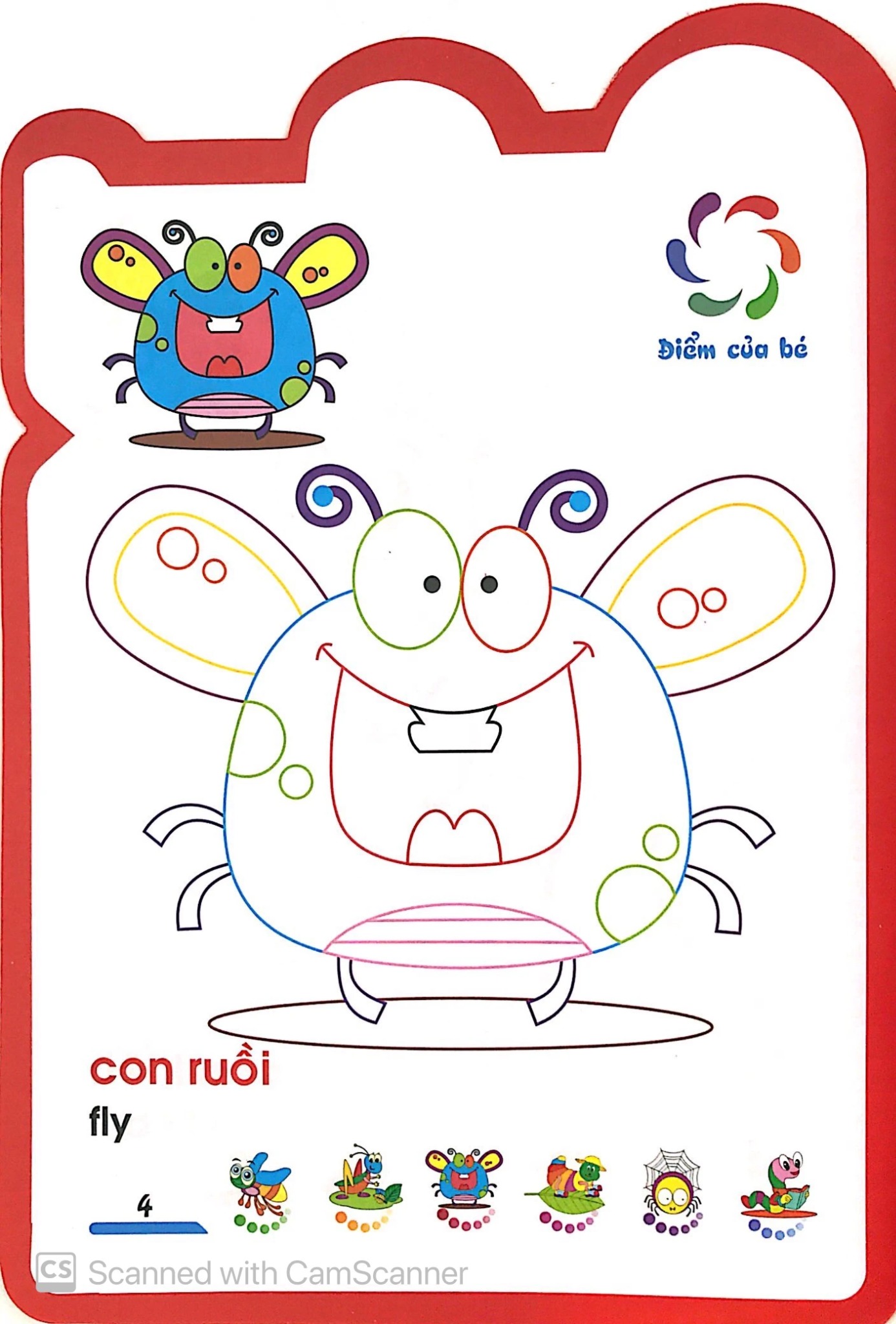 HỌA SĨ TÍ HON-CHỦ ĐỀ CÔN TRÙNG