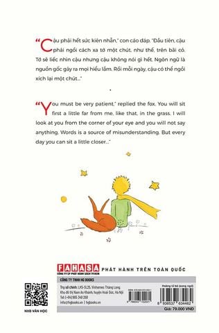 The Little Prince - Hoàng Tử Bé (Song ngữ Việt-Anh)