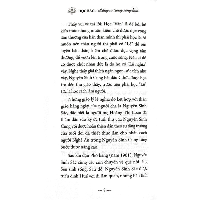 Học Bác Lòng Ta Trong Sáng Hơn