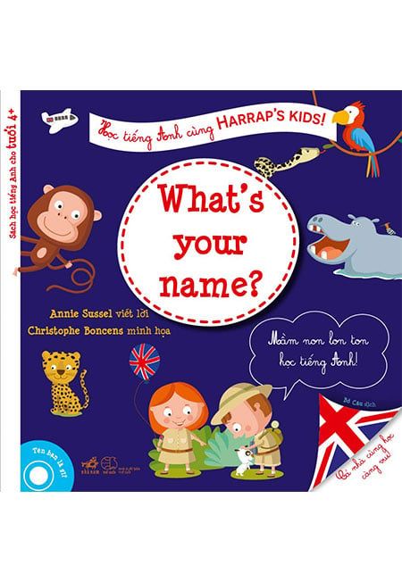 Học Tiếng Anh Cùng Harrap's Kids! - What's Your Name?