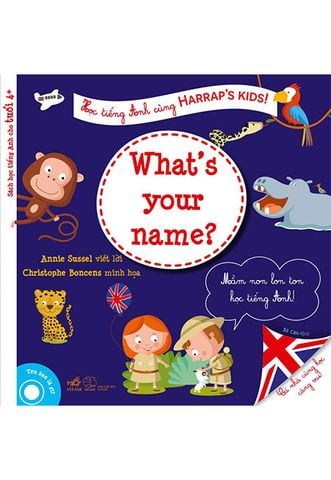 Học Tiếng Anh Cùng Harrap's Kids! - What's Your Name?