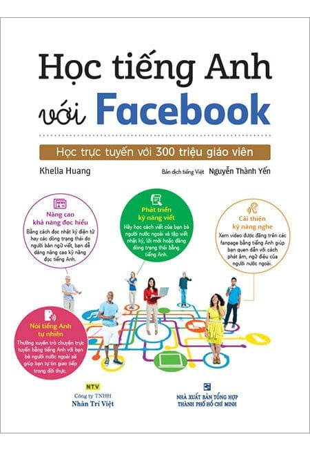 Học Tiếng Anh Với Facebook - Học Trực Tuyến Với 300 Triệu Giáo Viên (Kèm CD)