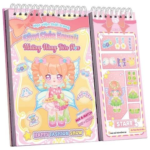 Happy Fashion Show - Học Viện Thời Trang - Công Chúa Kawaii - Những Nàng Tiên Hoa