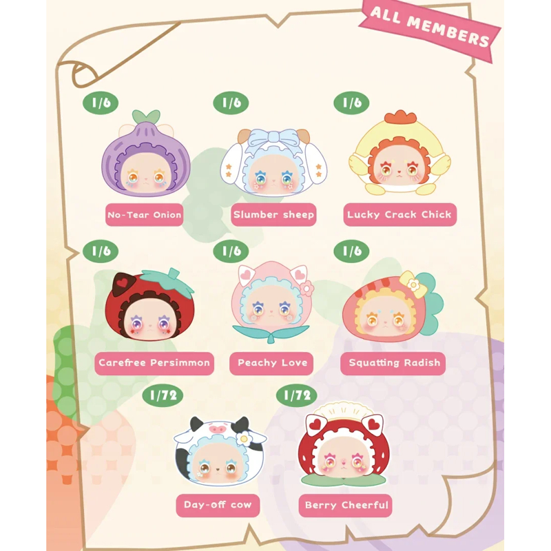 Đồ Chơi Sưu Tầm Lovely Emma - Slowly Farm - Lucky Emma - YE02 (Giao Mẫu Ngẫu Nhiên)