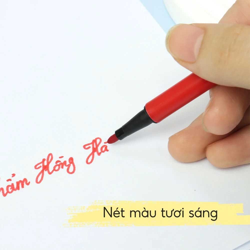 Hồng Hà - Hộp 18 Bút Lông Màu Minions 8122
