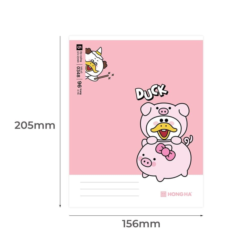 Tập Class 96tr Hồng Hà – Arkduck A5 DL70gsm 5oly (Giao mẫu ngẫu nhiên)