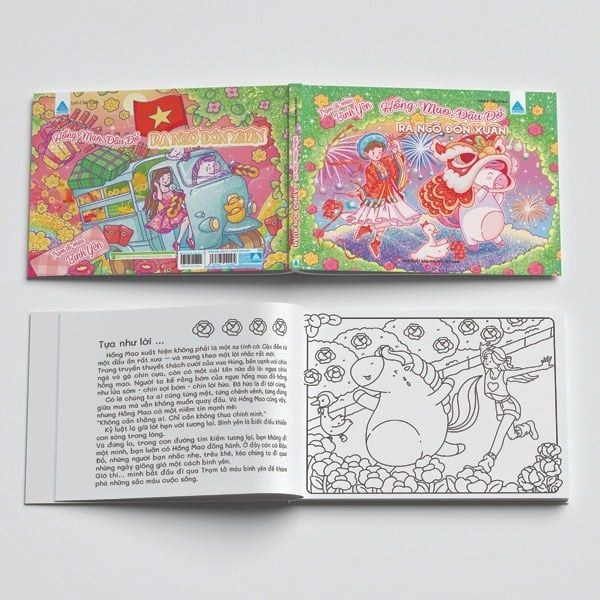 Trạm Tô Màu Bình Yên - Hồng Mao, Đậu Đỏ - Ra Ngõ Đón Xuân