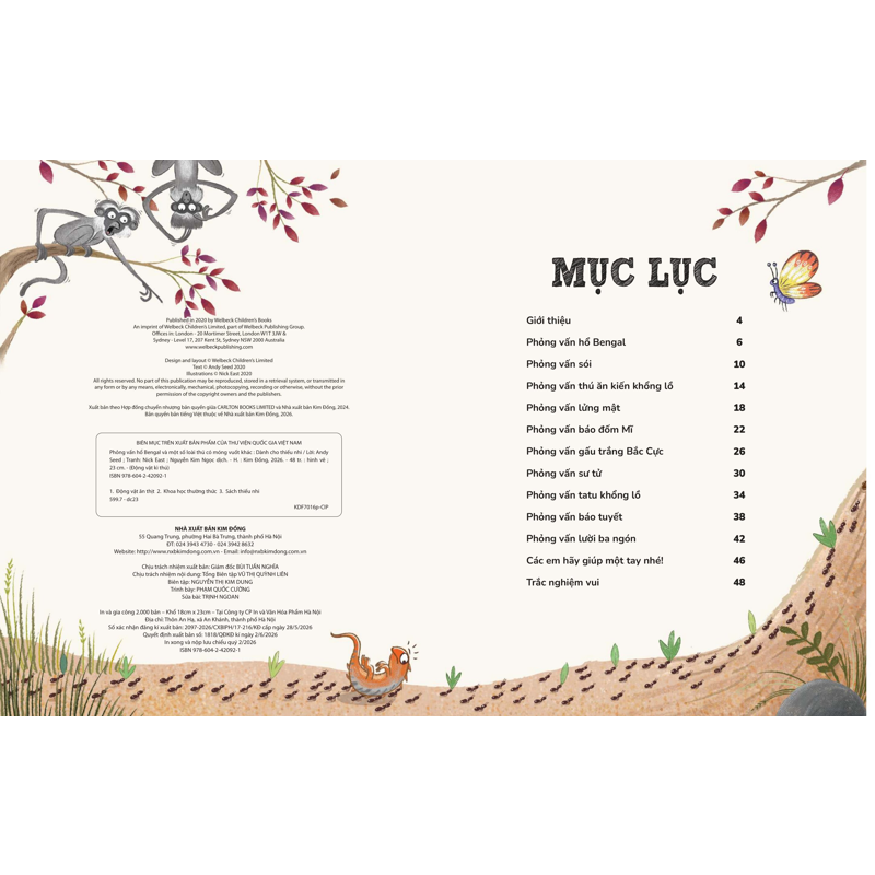 Phỏng Vấn Hổ Bengal Và Một Số Loài Thú Có Móng Vuốt Khác