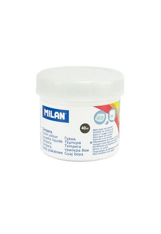 Hộp Màu Nước Vẽ Milan Màu Trắng 40ml 0321006