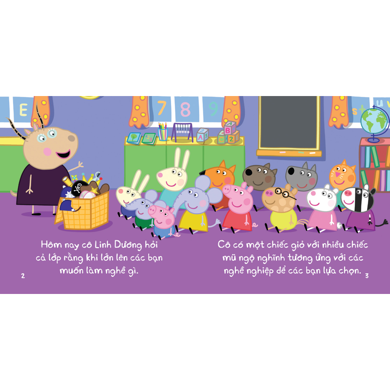 Hộp Sách Peppa Pig - Thư Viện Đầu Tiên Của Tớ (Bộ 4c)