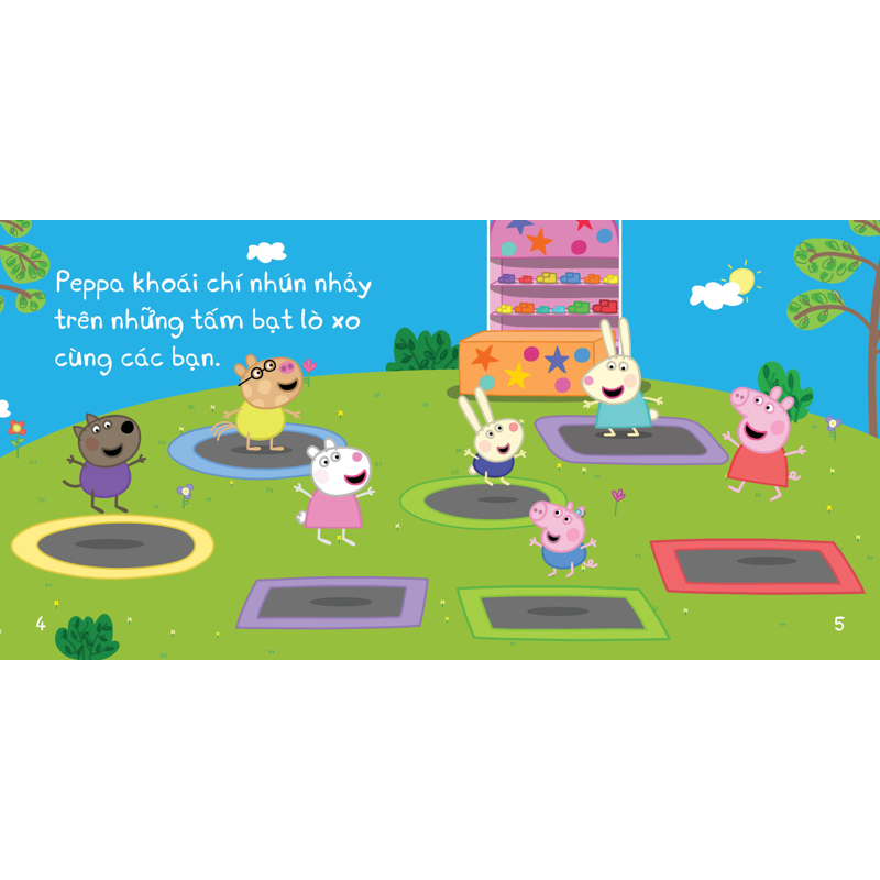 Hộp Sách Peppa Pig - Thư Viện Yêu Thích Của Tớ (Bộ 4c)