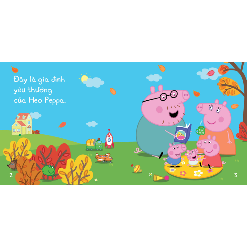 Hộp Sách Peppa Pig - Thư Viện Yêu Thích Của Tớ (Bộ 4c)