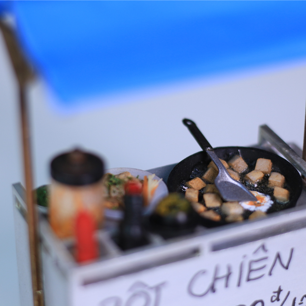 Xe Hàng Rong - Xe Bột Chiên HR14