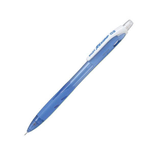 Bút Chì Bấm Rexgrip (Thân Xanh Tím Trong) HRG10R-CL-BGD2B