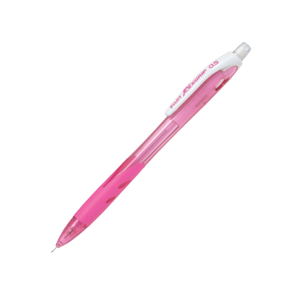 Bút Chì Bấm Rexgrip (Thân Hồng Trong) HRG10R-CP-BGD2B