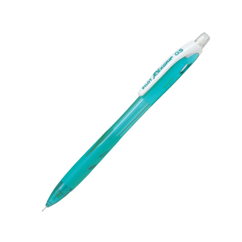 Bút Chì Bấm Rexgrip (Thân Xanh Ngọc Trong) HRG10R-CPG-BGD2B
