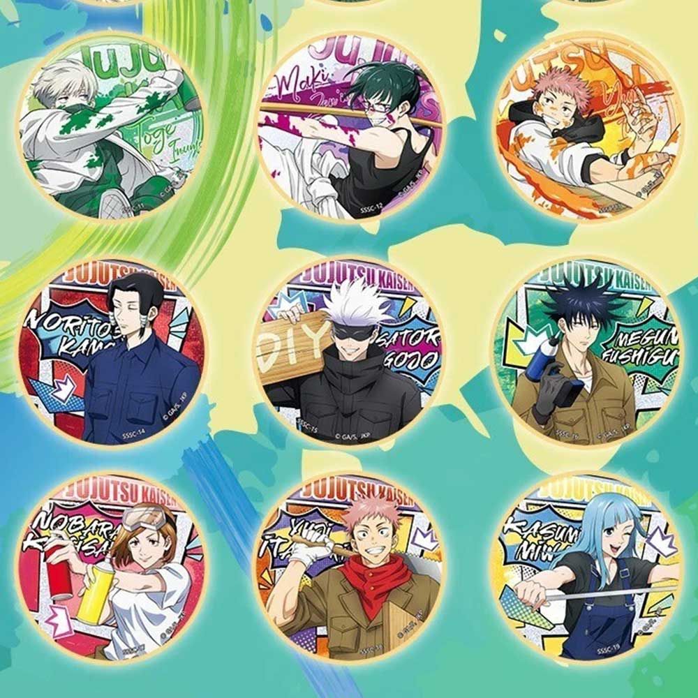 Kayou Huy Hiệu Jujutsu Kaisen Color Art CJ02 (Giao mẫu ngẫu nhiên)