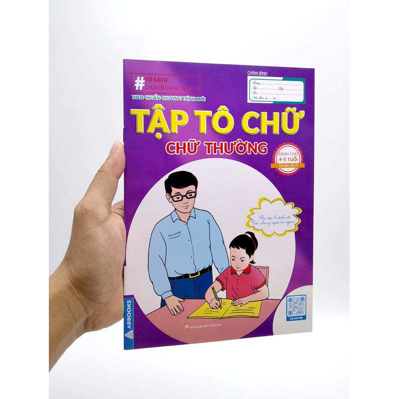 Tủ Sách Chuẩn Bị Cho Bé Vào Lớp 1-TCCTM-Tập Tô Chữ-Chữ Thường (4-5 Tuổi)