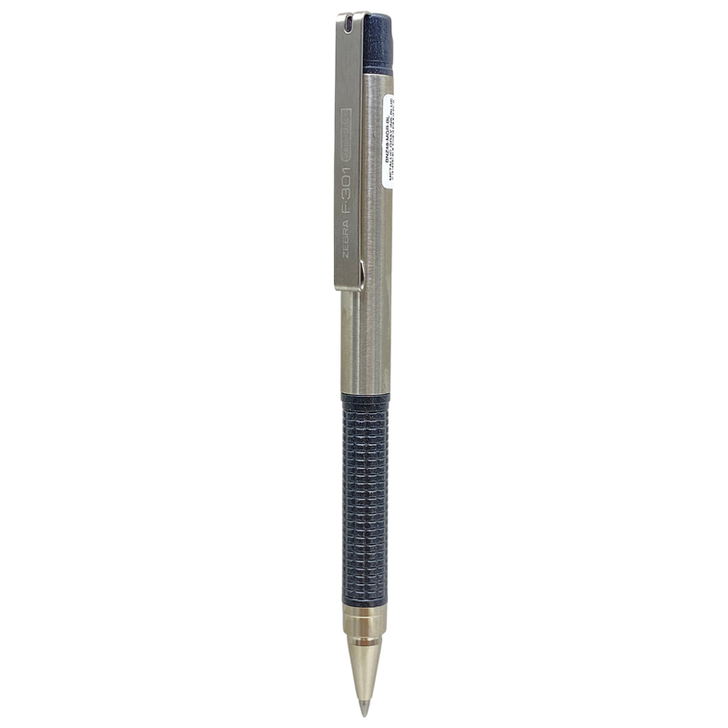 Maped - Viết Bi Nắp Kim Loại F-301 Compact Ngòi 0.7mm Thân Xám Mực Xanh