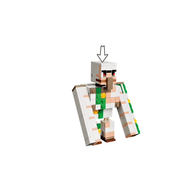 Lego Minecraft Đồ Chơi Lắp Ráp Cuộc Tấn Công Sa Mạc Chicken Jockey 21592