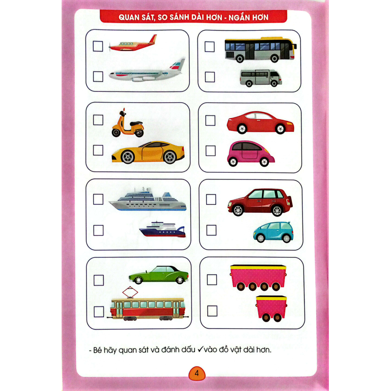 Chơi Mà Học Học Mà Chơi - Toán Tư Duy Cho Trẻ Em (Từ 4-6 Tuổi)