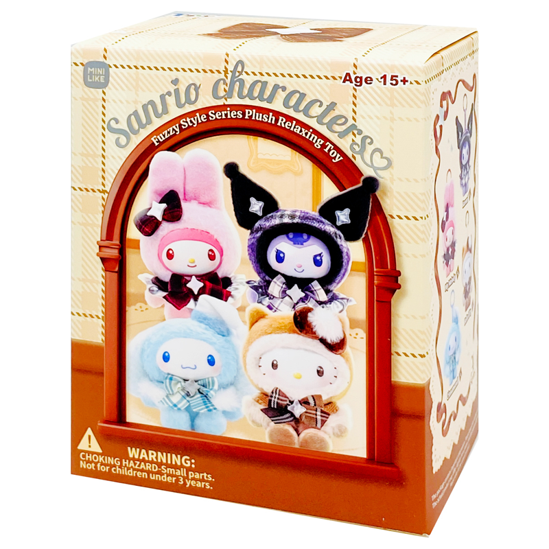 Đồ Chơi Sưu Tầm - Sanrio Characters - Fuzzy Style - Moetch - MP11
