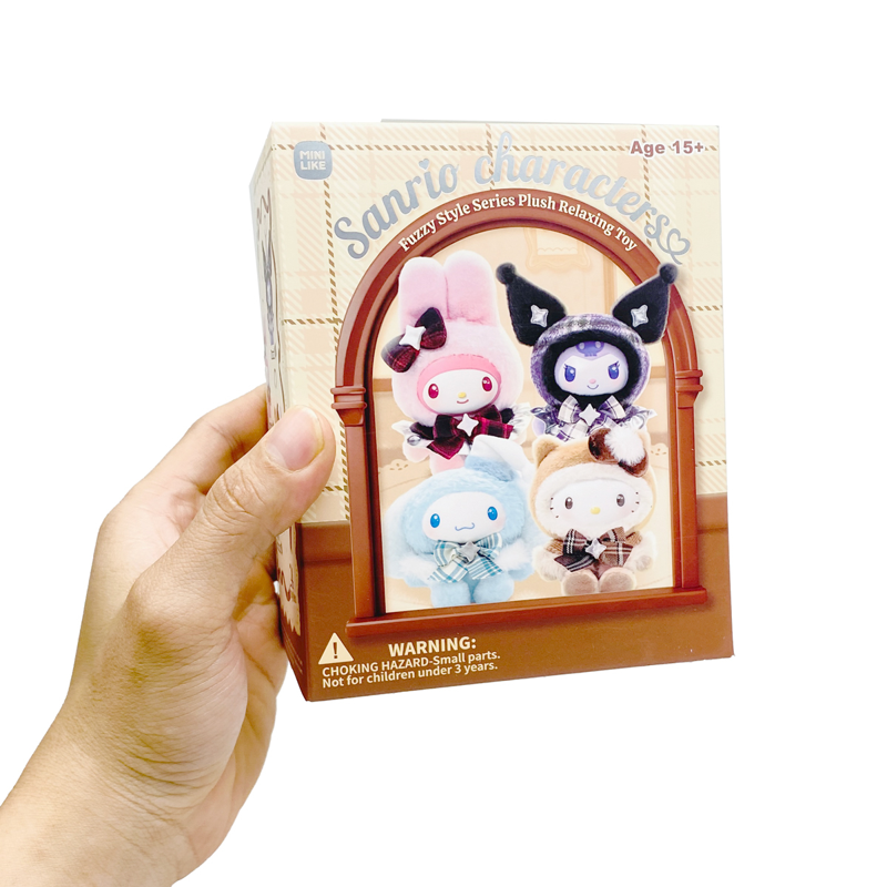 Đồ Chơi Sưu Tầm - Sanrio Characters - Fuzzy Style - Moetch - MP11